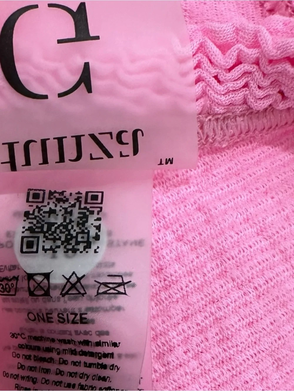 RARE HUNZA G KIDS Classic Swimsuit in Pink